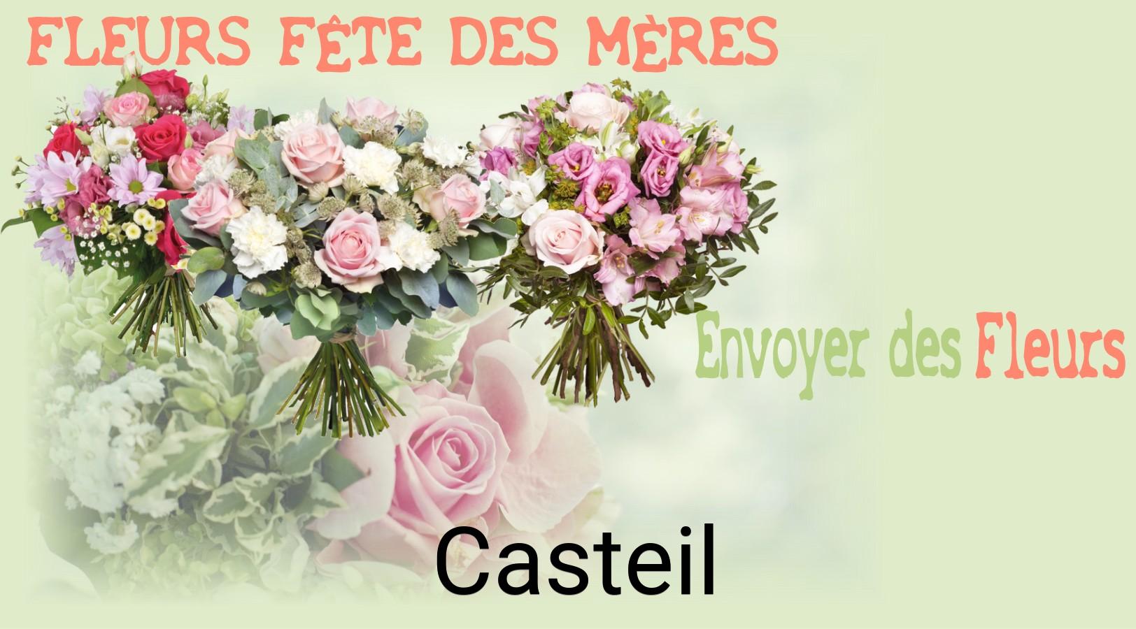 Bouquet de Fête des Mères livré à Casteil